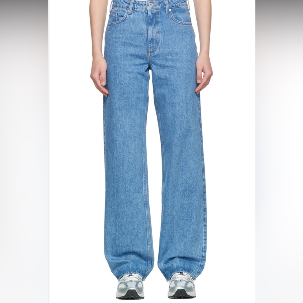 Axel Arigato straight leg jeans, size 27